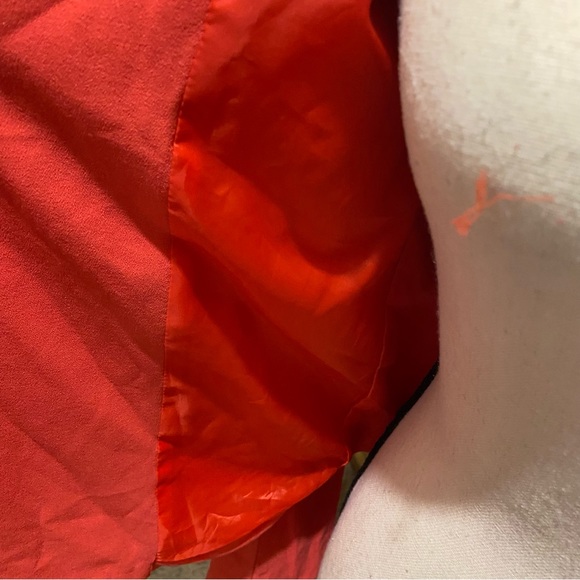 H&M Divided salmon color open front long sleeve lightweight blazer jacket sz 6 - Picture 8 of 11